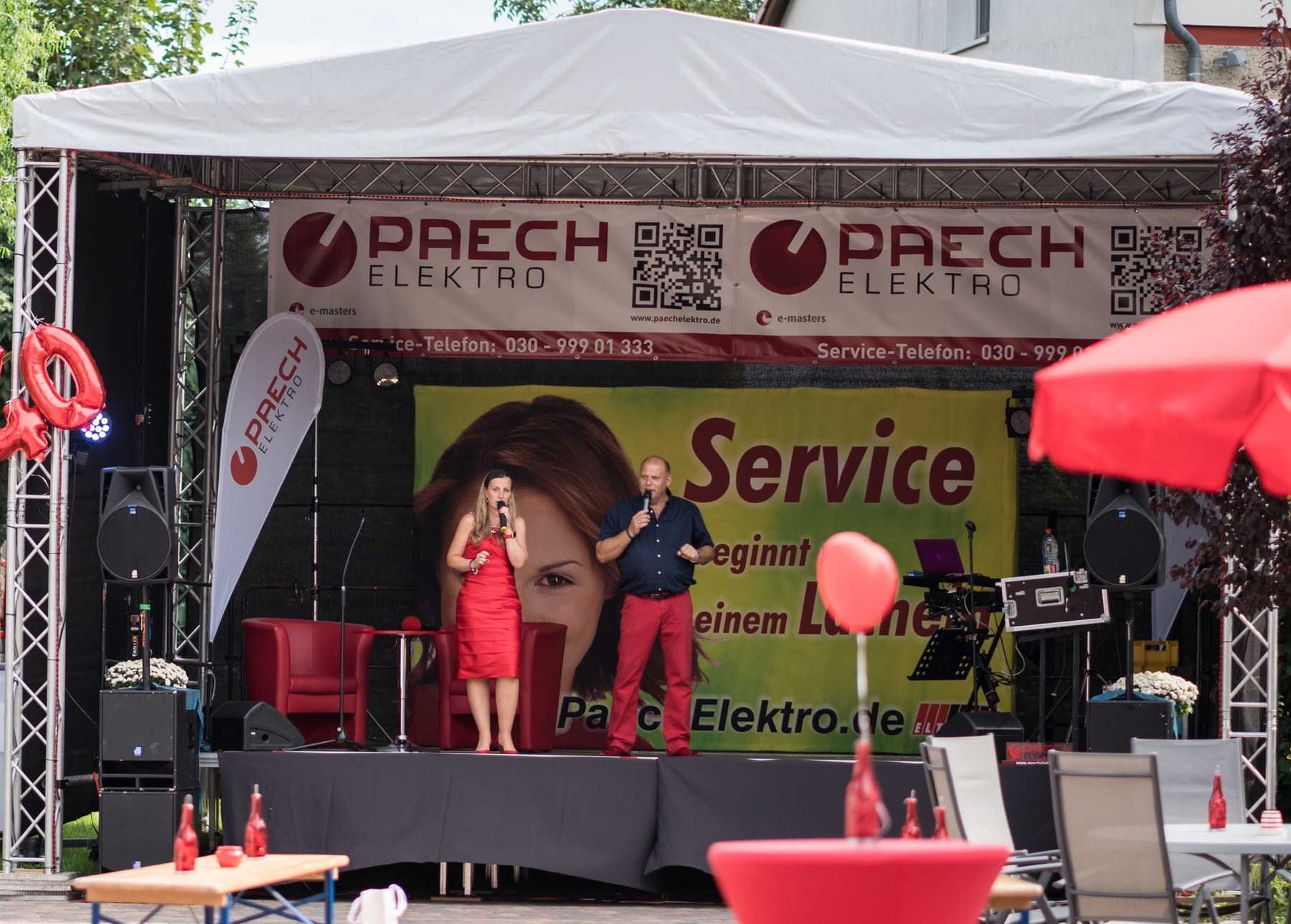 Duo Atemlos für Firmenfeiern und Firmenevents